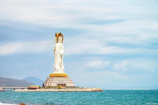南海露天观音铜像